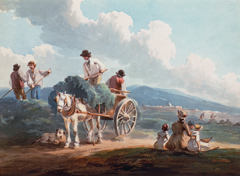 The Hay Wagon van Peter Le Cave