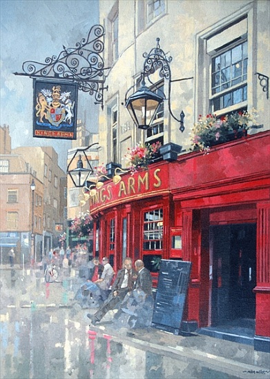 The Kings Arms, Shepherd Market, London van Peter  Miller