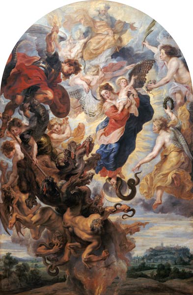 Das apokalyptische Weib. van Peter Paul Rubens Peter Paul Rubens