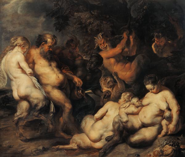 Bacchanal van Peter Paul Rubens Peter Paul Rubens