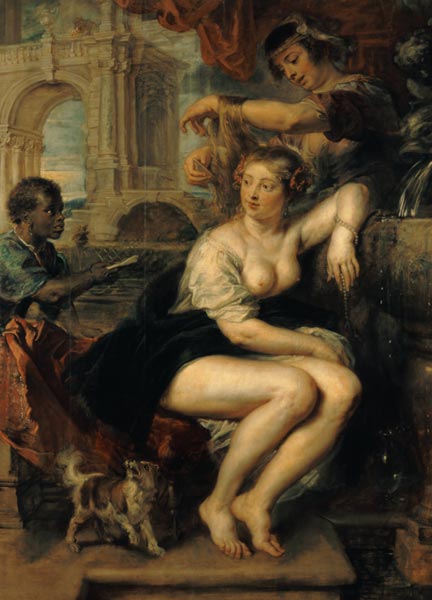 Bathseba am Brunnen van Peter Paul Rubens Peter Paul Rubens
