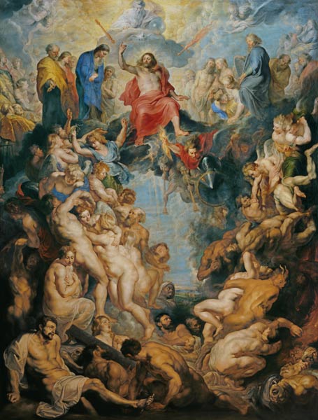 Das große Jüngste Gericht. van Peter Paul Rubens Peter Paul Rubens
