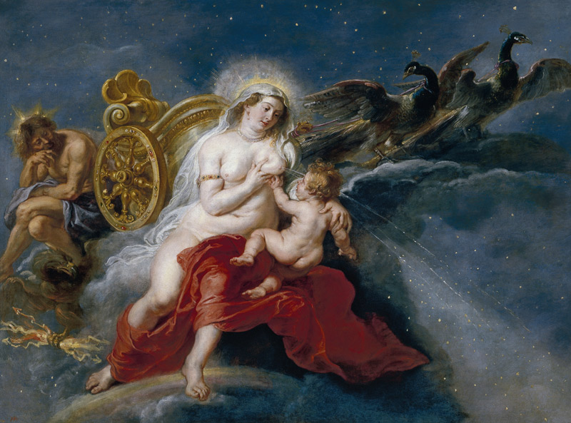 The Birth of the Milky Way van Peter Paul Rubens Peter Paul Rubens
