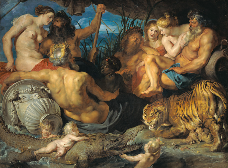 The Four Continents van Peter Paul Rubens Peter Paul Rubens