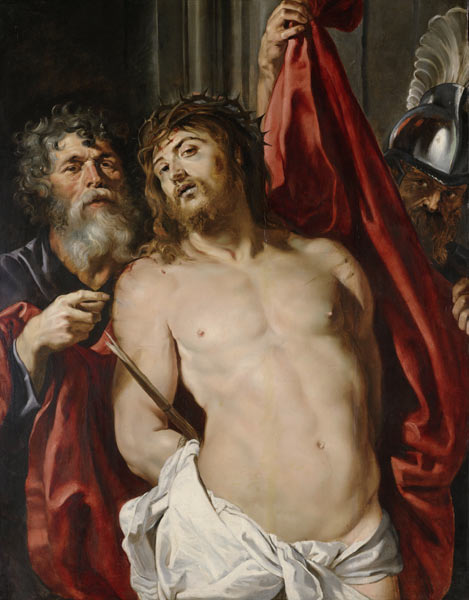 Crown of Thorns (Ecce Homo) van Peter Paul Rubens Peter Paul Rubens
