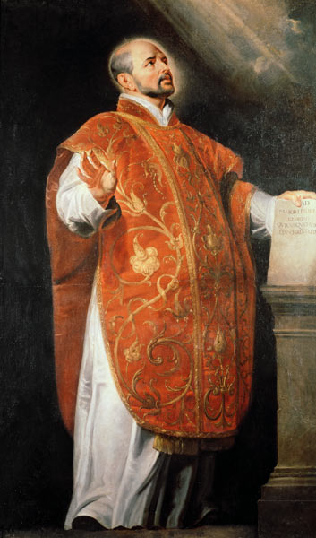 St. Ignatius of Loyola (1491-1556) Founder of the Jesuits van Peter Paul Rubens Peter Paul Rubens