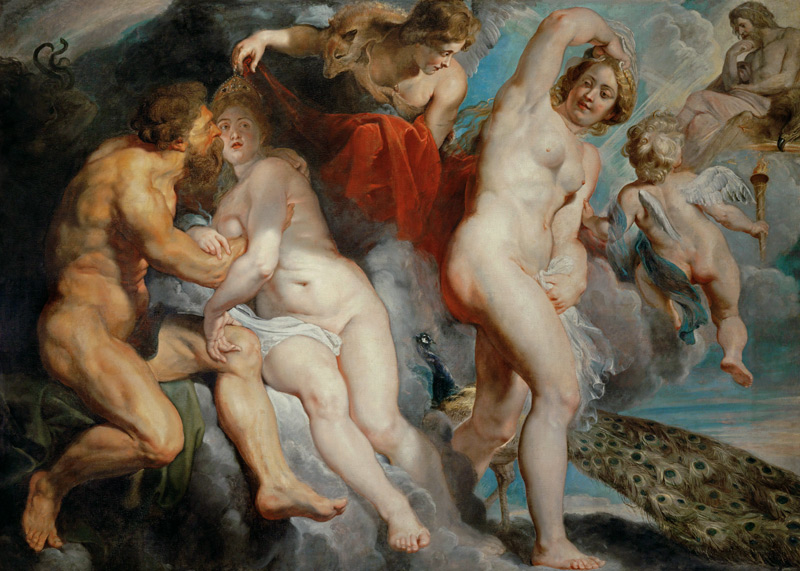 Rubens / Ixion, deceived by Juno van Peter Paul Rubens Peter Paul Rubens