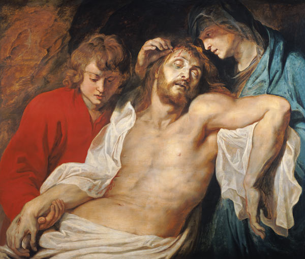 Lament of Christ by the Virgin and St. John van Peter Paul Rubens Peter Paul Rubens