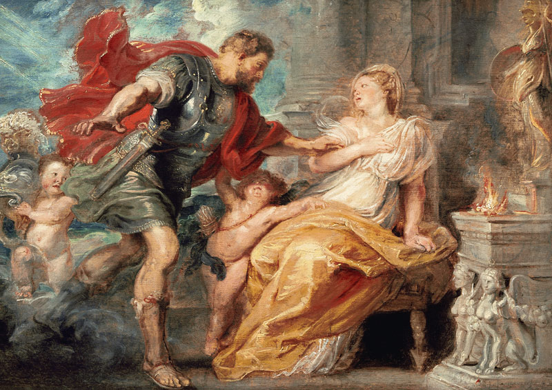 Peter Paul Rubens / Mars and Rhea Silvia van Peter Paul Rubens Peter Paul Rubens