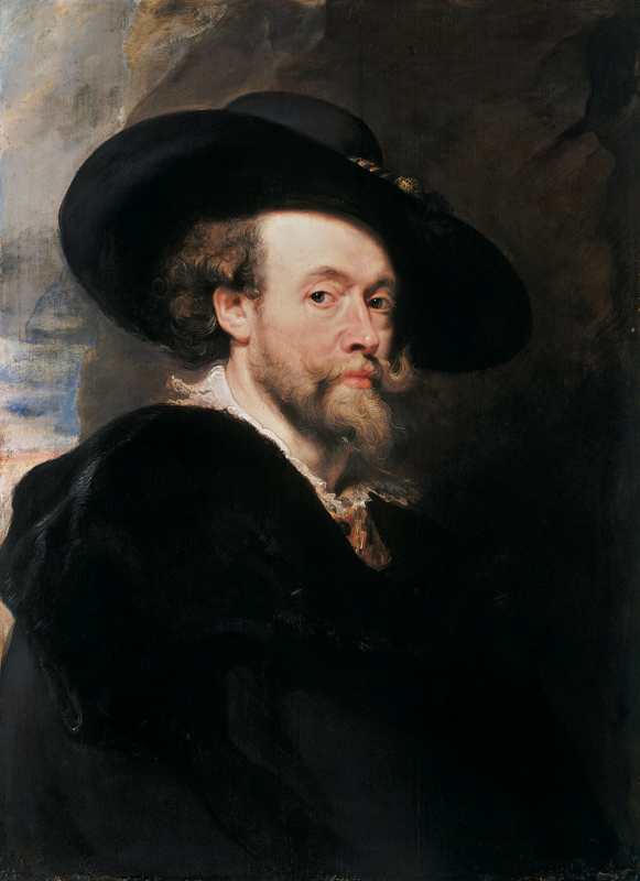 Self-portrait van Peter Paul Rubens Peter Paul Rubens