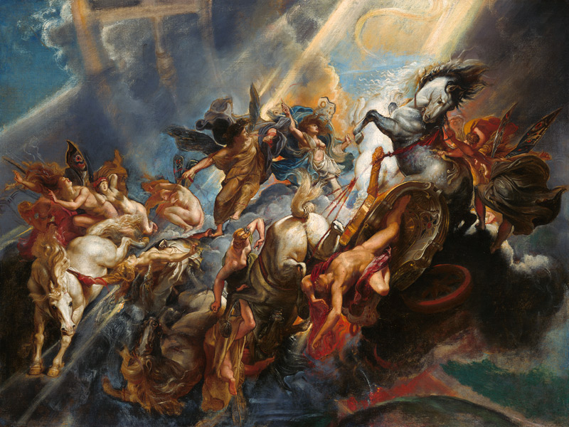 The Fall of Phaethon van Peter Paul Rubens Peter Paul Rubens
