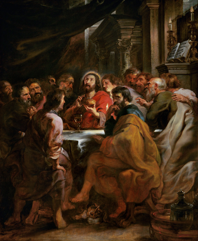 The Last Supper van Peter Paul Rubens Peter Paul Rubens