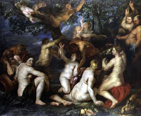 Allegory of Fruitfulness van Peter Paul Rubens Peter Paul Rubens