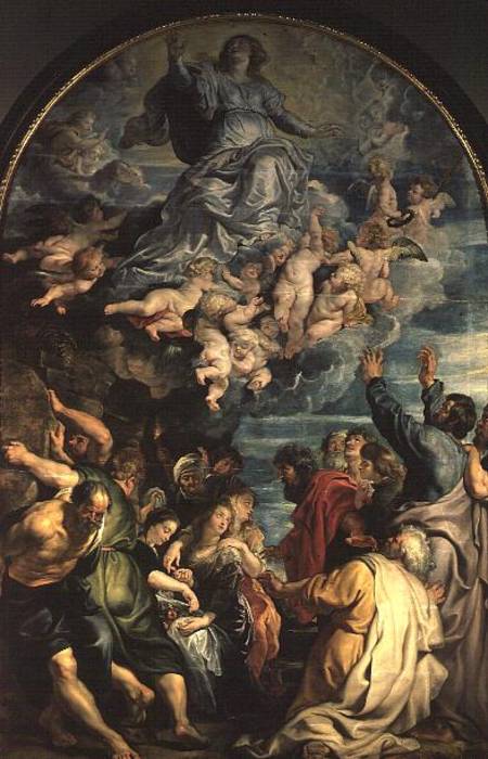 The Assumption of the Virgin Altarpiece van Peter Paul Rubens Peter Paul Rubens
