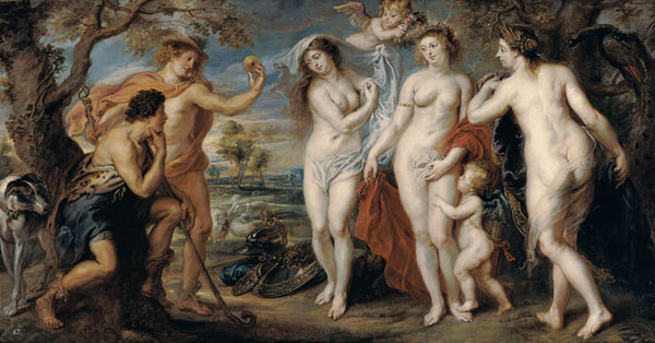 Het vonnis van Parijs Rubens van Peter Paul Rubens Peter Paul Rubens