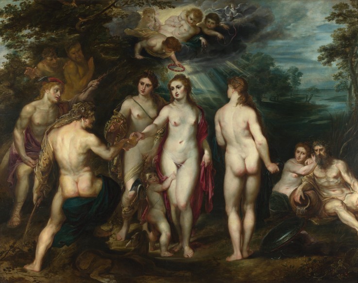 The Judgement of Paris van Peter Paul Rubens Peter Paul Rubens