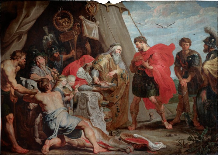 The Interpretation of the Victim van Peter Paul Rubens Peter Paul Rubens
