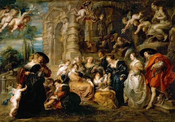 De Tuin der Liefde van Peter Paul Rubens Peter Paul Rubens