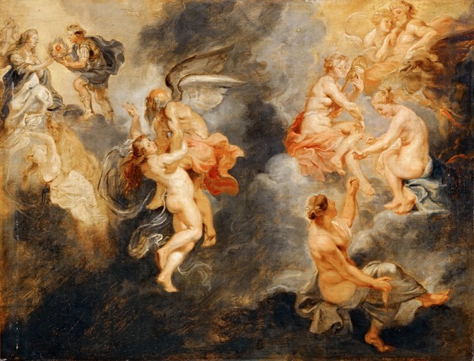 The Triumph of Truth (The Marie de' Medici Cycle) van Peter Paul Rubens Peter Paul Rubens