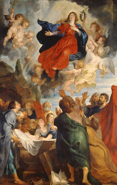 Die Himmelfahrt Mariae. van Peter Paul Rubens Peter Paul Rubens