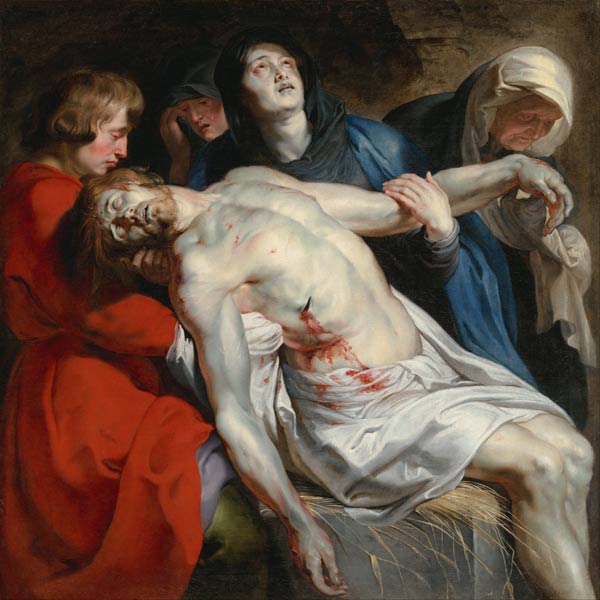 The Entombment of Christ van Peter Paul Rubens Peter Paul Rubens