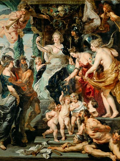 Medici-Zyklus: Die glückliche Regentschaft. van Peter Paul Rubens Peter Paul Rubens