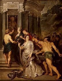 Medici-Zyklus: Der Friedensschluss von Angers, 16.08.1620 van Peter Paul Rubens Peter Paul Rubens