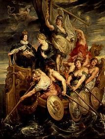 Medici-Zyklus: Die Volljährigkeit Ludwigs XIII., 20.10.1614 van Peter Paul Rubens Peter Paul Rubens