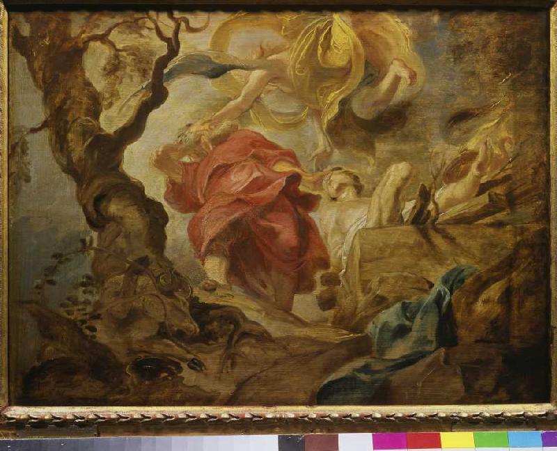 Die Opferung Isaacs. van Peter Paul Rubens Peter Paul Rubens