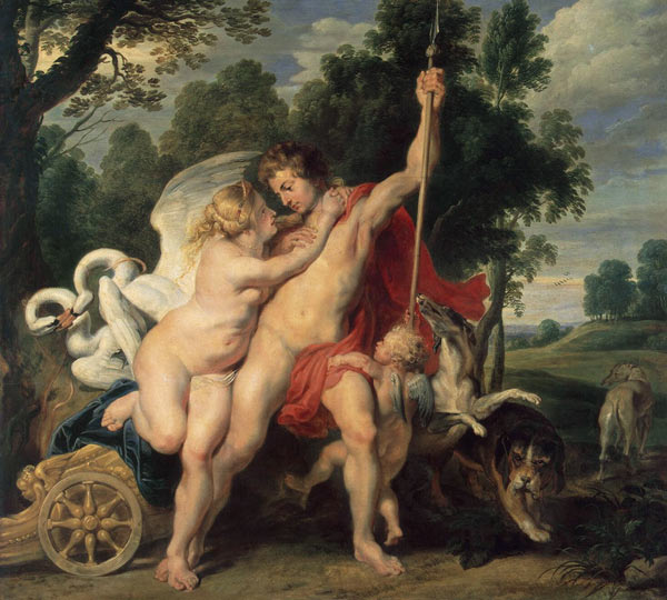 Venus and Adonis van Peter Paul Rubens Peter Paul Rubens