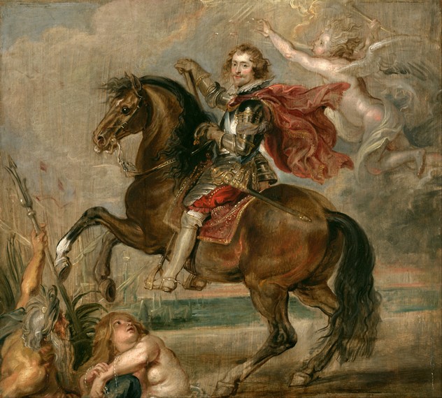 Equestrian Portrait of the Duke of Buckingham van Peter Paul Rubens Peter Paul Rubens