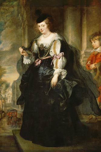Bildnis der Helene Fourment, stehend. van Peter Paul Rubens Peter Paul Rubens