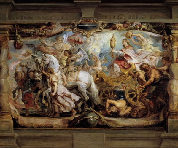 P.P.Rubens, Triumph of the Church van Peter Paul Rubens Peter Paul Rubens