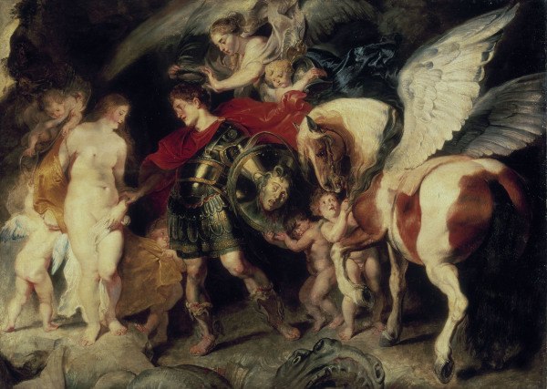 Rubens / Perseus and Andromeda van Peter Paul Rubens Peter Paul Rubens