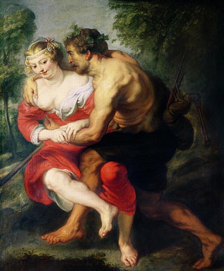 Scene of Love or, The Gallant Conversation van Peter Paul Rubens Peter Paul Rubens