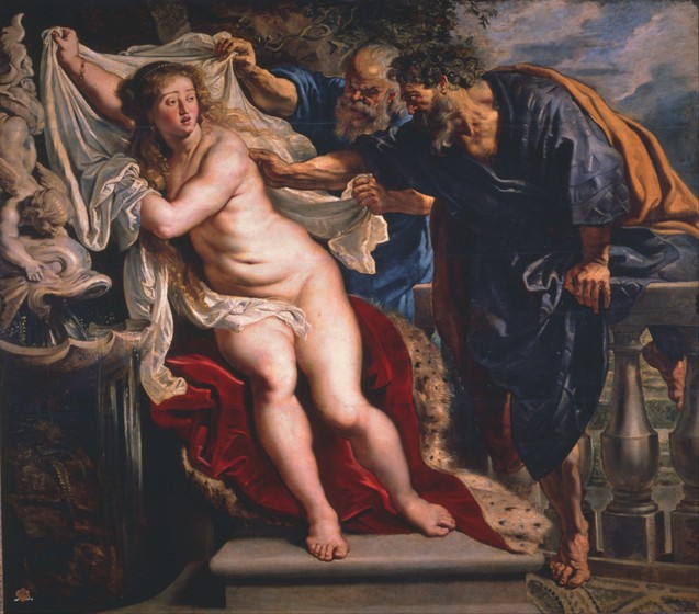 Susanna and the Elders van Peter Paul Rubens Peter Paul Rubens
