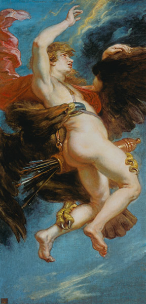Rubens / The Rape of Ganymede van Peter Paul Rubens Peter Paul Rubens