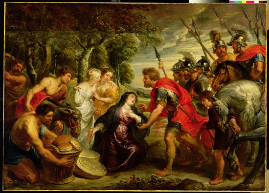 The Meeting of David and Abigail, 1625-28 van Peter Paul Rubens Peter Paul Rubens
