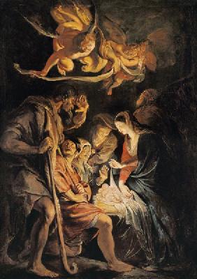 Die Geburt Christi.