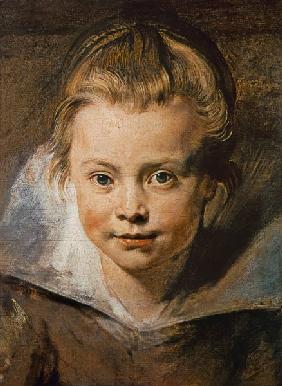 Kopf eines Kindes (Clara-Serena Rubens) Um 1616.