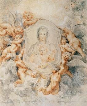 Image of the Madonna / Rubens / 1608