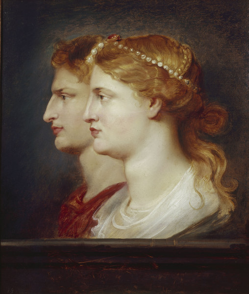 Tiberius and Agrippina / Rubens van Peter Paul Rubens Peter Paul Rubens