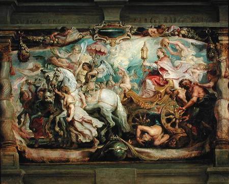 The Triumph of the Church over Fury, Hatred and Discord van Peter Paul Rubens Peter Paul Rubens