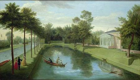 The Water Gardens of Chiswick House van Peter Rysbrack