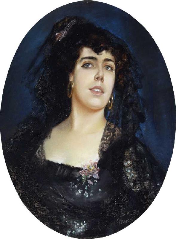 Portrait von Anne Pelterson-Norrie van Peter Severin Kroyer