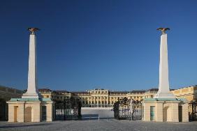 Wien, Schloss Schönbrunn, Eingang