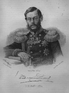 Portrait of Count Dmitry Alekseyevich Milyutin (1816-1912)