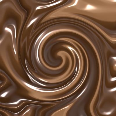 swirling chocolate van Phil Morley