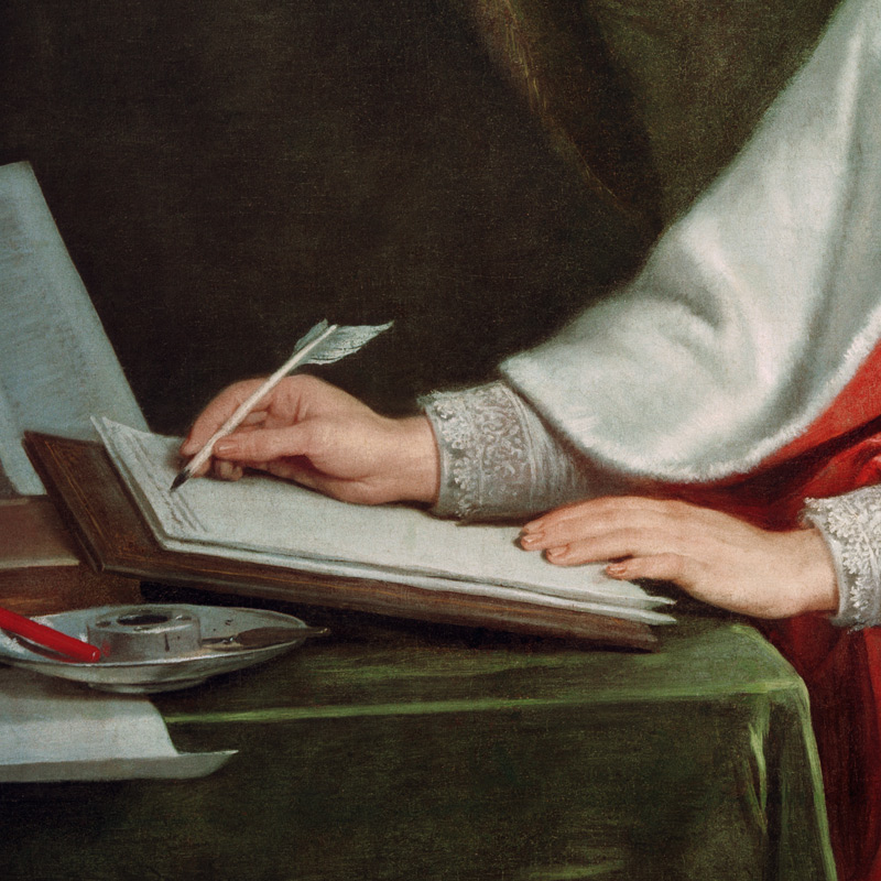Cardinal Richelieu / Champaigne painting van Philippe de Champaigne