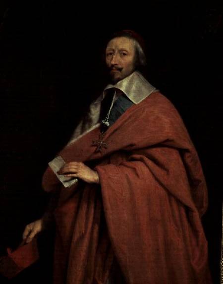 Cardinal Richelieu (1585-1642) van Philippe de Champaigne